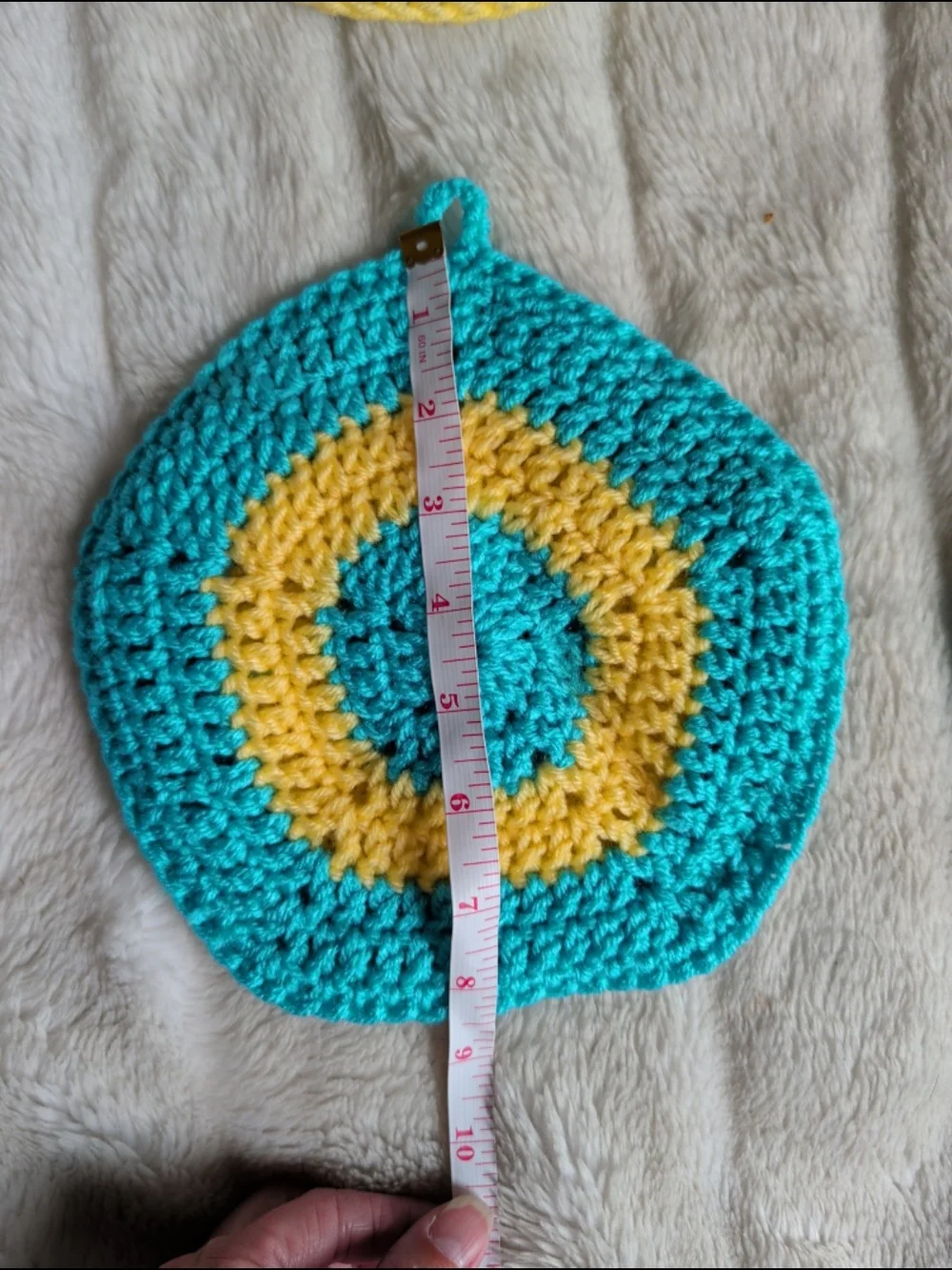 Vintage Crocheted Pot Holder Bundle